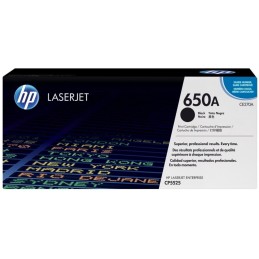 HP 650A Noir (CE270A) - Toner HP LaserJet d'origine