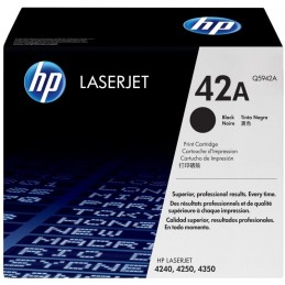 HP 42A Noir (Q5942A) - Toner HP LaserJet d'origine