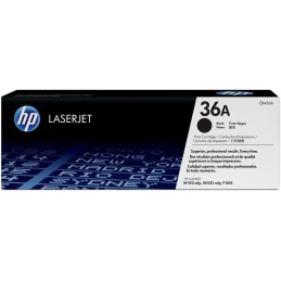 HP 36A Noir (CB436A) - Toner HP LaserJet d'origine