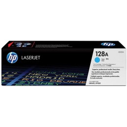 HP 128A Cyan (CE321A) -...