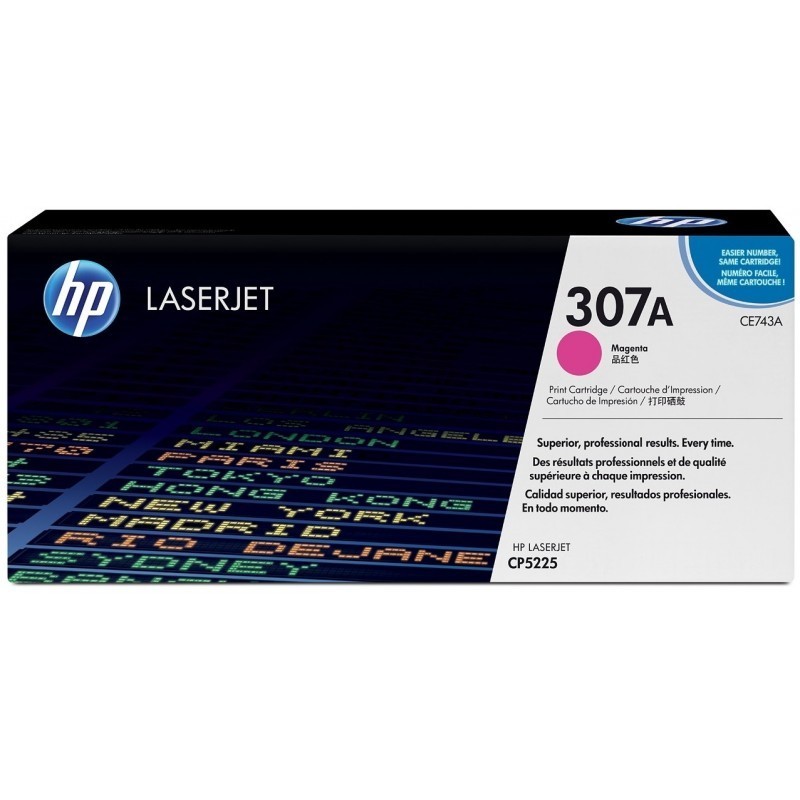 HP 307A Magenta (CE743A) -...