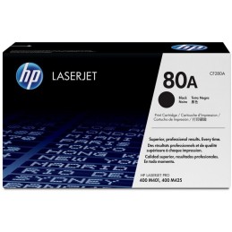 HP 80A Noir (CF280A) - Toner HP LaserJet d'origine