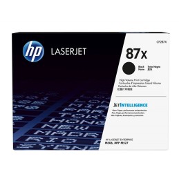 HP 87X Noir (CF287X) -...