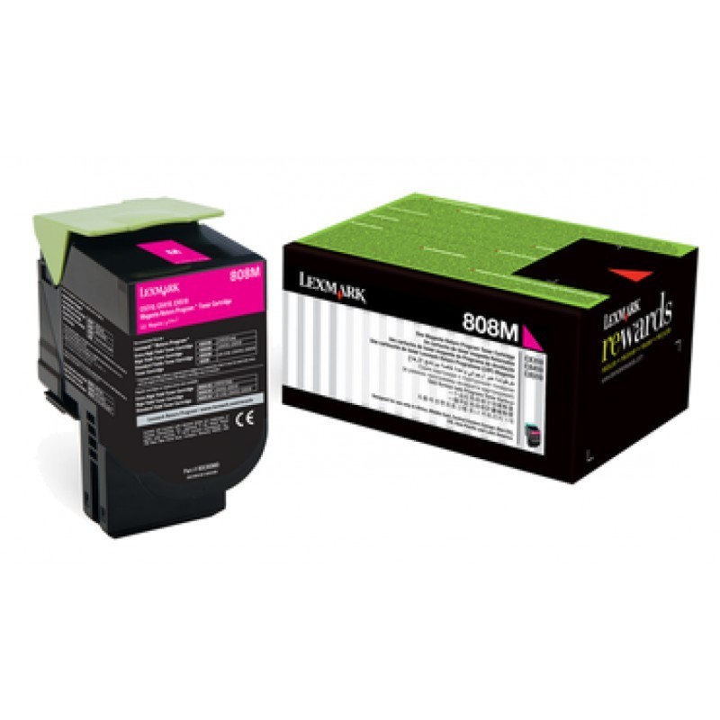 Lexmark 808M Magenta -...