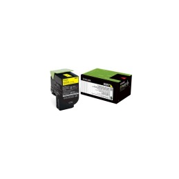 Lexmark 808Y Jaune - Toner Lexmark d'origine (80C80Y0)