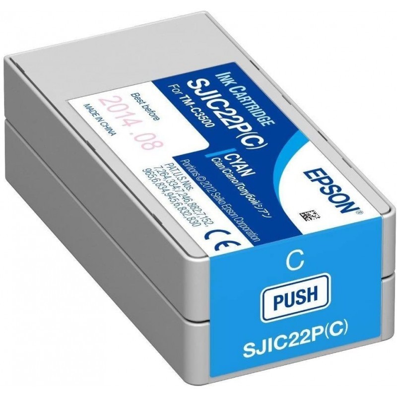 Epson SJIC22P Cyan -...