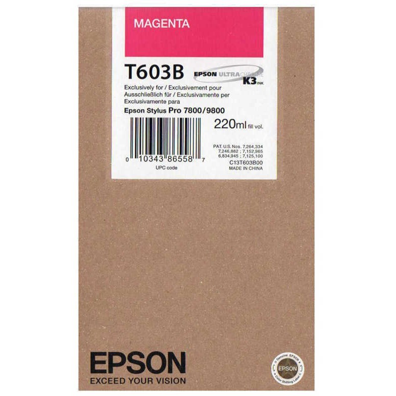Epson T603B Encre Pigment...