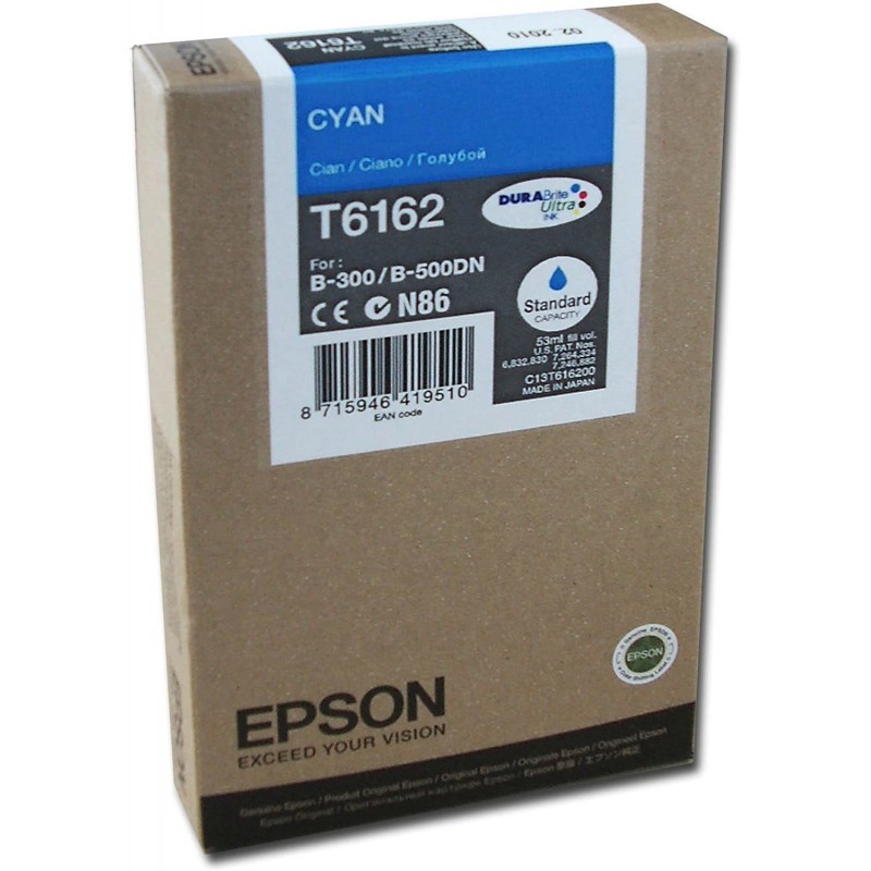 Epson T6162 Cyan -...