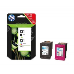 HP 121 Noir + trois...