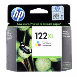 HP 122XL trois couleurs - Cartouche d'encre grande capacité HP d'origine (CH564HE)