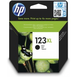 HP 123XL Noir - Cartouche d'encre grande capacité HP d'origine (F6V19AE)