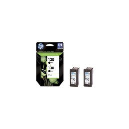 HP 130 Noir - Pack de 2...