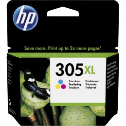 HP 305XL trois couleurs - Cartouche d'encre grande capacité HP d'origine (3YM63AE)