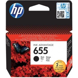 HP 655 Noir - Cartouche...