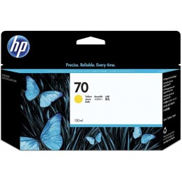 HP 70 Jaune - Cartouche...