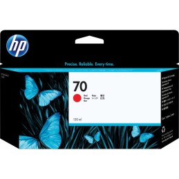 HP 70 Rouge - Cartouche d'encre HP d'origine (C9456A)