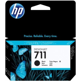 HP 711 Noir - Cartouche d'encre HP d'origine (CZ133A)