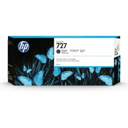 HP 727 Noir mat - Cartouche...