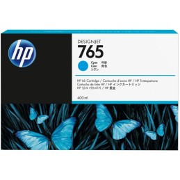 HP 765 Cyan - Cartouche d'encre HP d'origine (F9J52A)