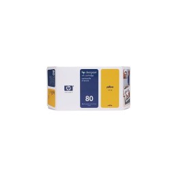 HP 80 Jaune - Cartouche...