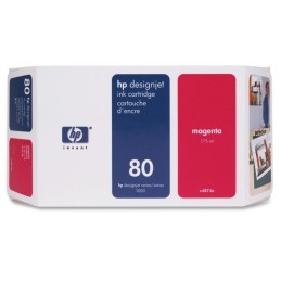 HP 80 Magenta - Cartouche...