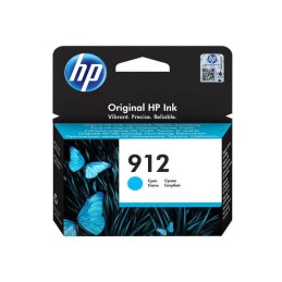 HP 912 Cyan - Cartouche d'encre HP d'origine (3YL77AE)