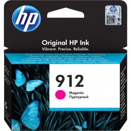 HP 912 Magenta - Cartouche d'encre HP d'origine (3YL78AE)