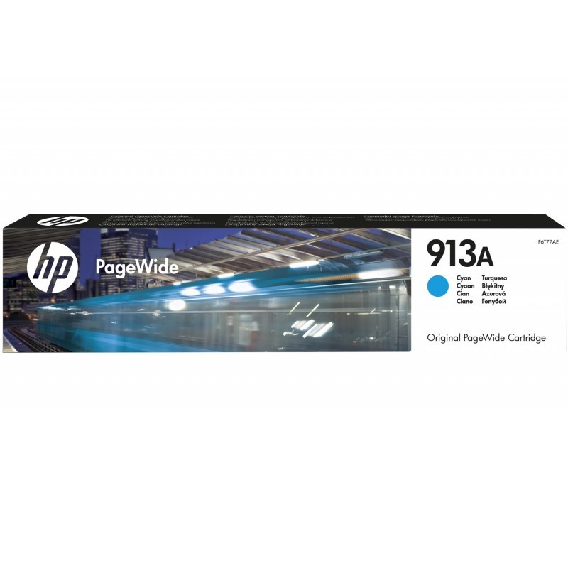 HP 913A Cyan - Cartouche...