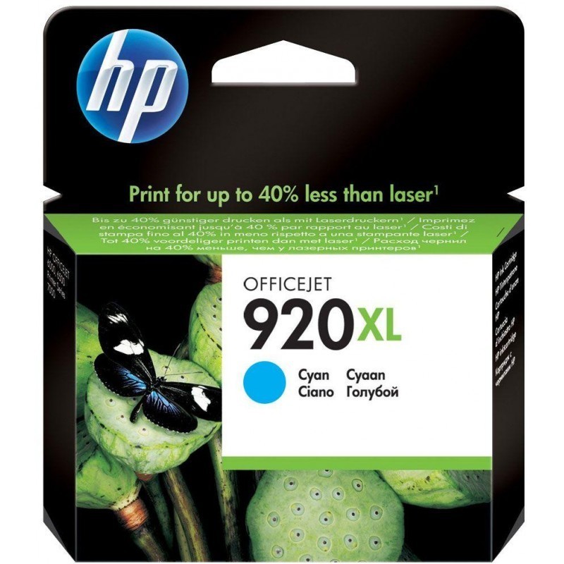 HP 920XL Cyan - Cartouche...