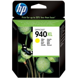 HP 940XL Jaune - Cartouche d'encre grande capacité HP d'origine (C4909AE)