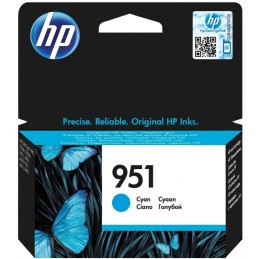 HP 951 Cyan - Cartouche d'encre HP d'origine (CN050AE)