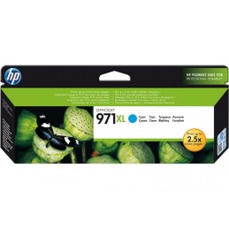 HP 971XL Cyan - Cartouche d'encre HP d'origine (CN626AE)