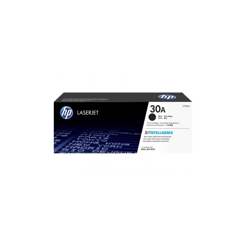 HP 30A BLACK ORIGINAL LASERJET TONER CARTRIDGE HP 30A BLACK ORIGINAL LASERJET TONER CARTRIDGE