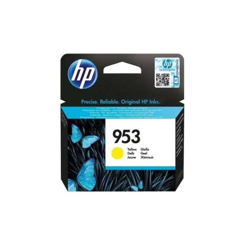 HP 953 YELLOW ORIGINAL INK CARTRIDGE HP 953 YELLOW ORIGINAL INK CARTRIDGE