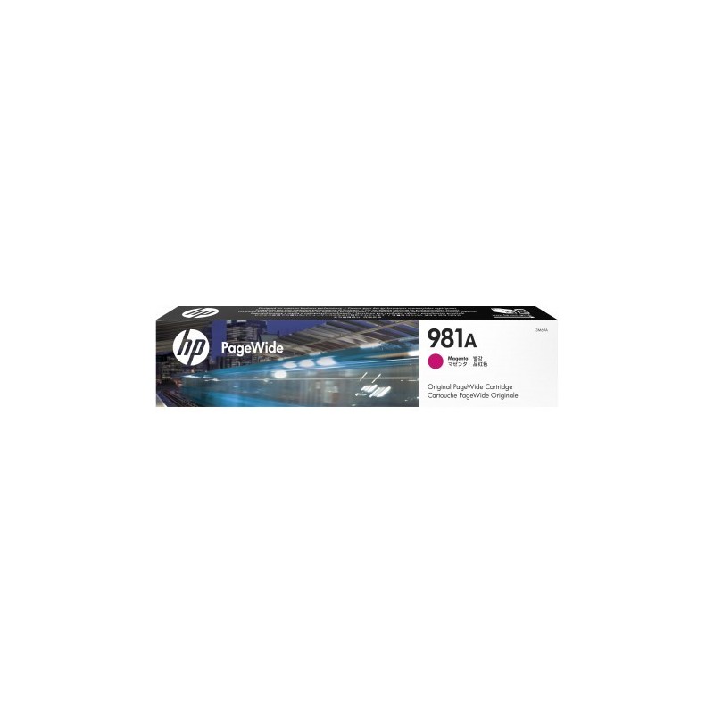 HP 981A CYAN ORIGINAL PAGEWIDE CARTRIDGE HP 981A CYAN ORIGINAL PAGEWIDE CARTRIDGE