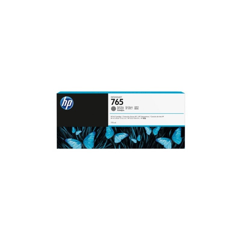 HP 765 775-ML DARK GRAY DESIGNJET INK CARTRIDGE HP 765 775-ML DARK GRAY DESIGNJET INK CARTRIDGE
