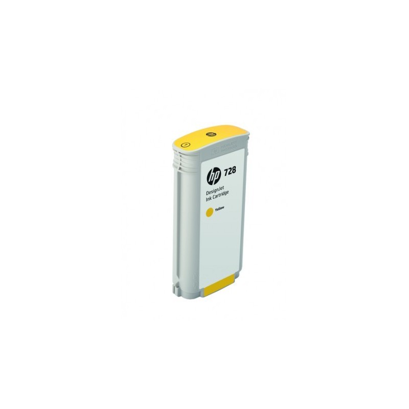 HP 728 130-ML YELLOW DESIGNJET INK CARTRIDGE HP 728 130-ML YELLOW DESIGNJET INK CARTRIDGE