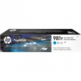 HP 981Y EXTRA HIGH YIELD CYAN PAGE WIDE CARTRIDGE