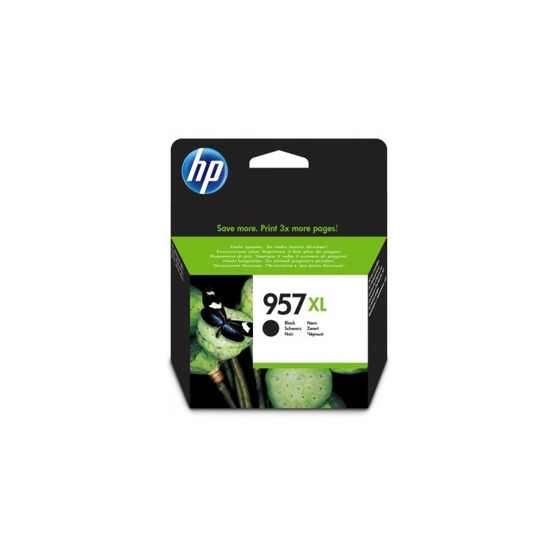 HP 957XL HIGH YIELD BLACK ORIGINAL INK CARTRIDGE HP 957XL HIGH YIELD BLACK ORIGINAL INK CARTRIDGE