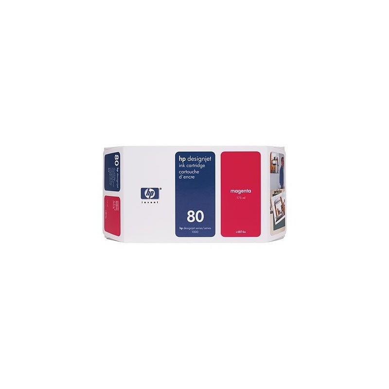 HP 80 350-ML MAGENTA DESIGNJET INK CARTRIDGE HP 80 350-ML MAGENTA DESIGNJET INK CARTRIDGE