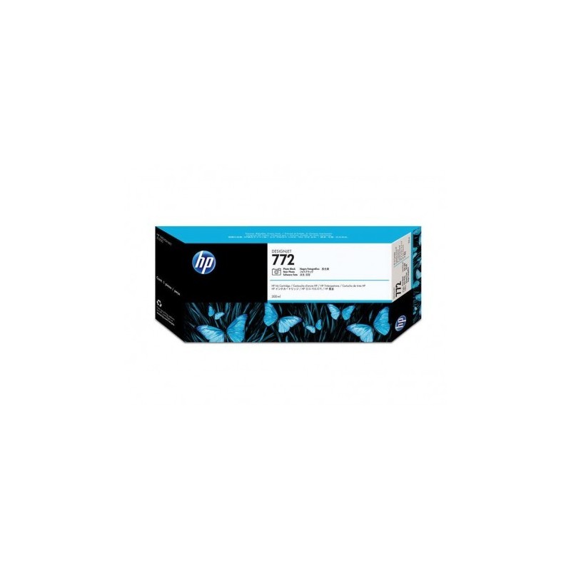 HP 772 300-ML PHOTO BLACK DESIGNJET INK CARTRIDGE HP 772 300-ML PHOTO BLACK DESIGNJET INK CARTRIDGE