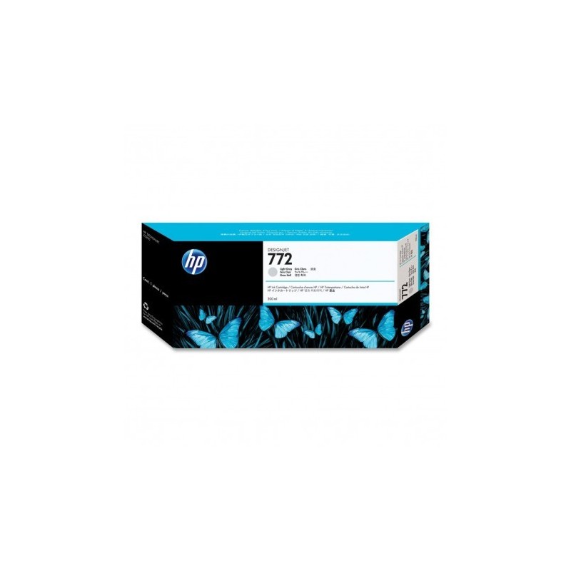 HP 772 300-ML LIGHT GRAY DESIGNJET INK CARTRIDGE HP 772 300-ML LIGHT GRAY DESIGNJET INK CARTRIDGE