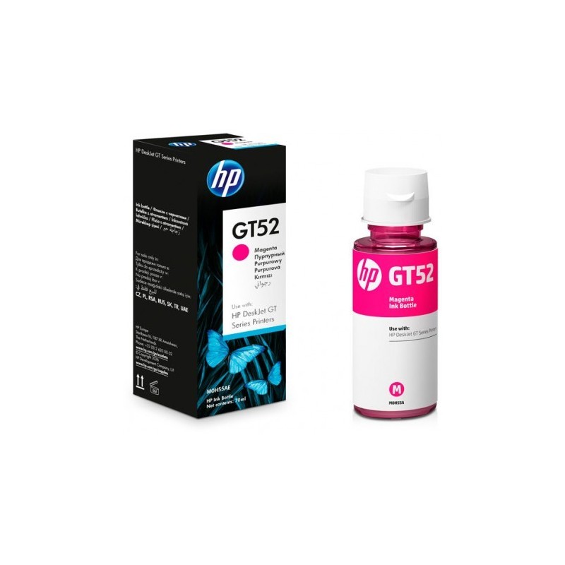HP GT52 MAGENTA ORIGINAL INK BOTTLE HP GT52 MAGENTA ORIGINAL INK BOTTLE
