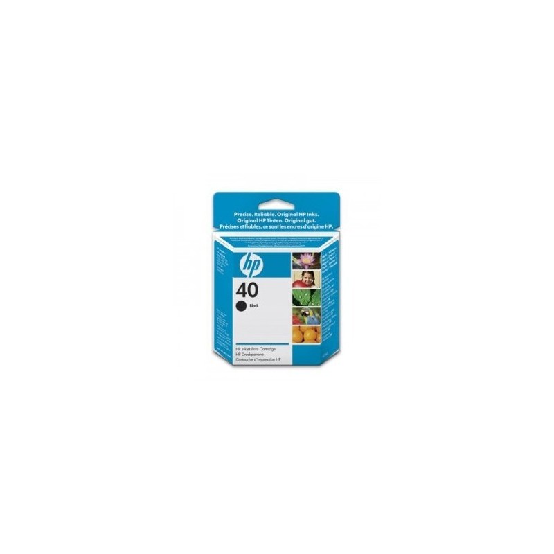 HP 40 BLACK INKJET PRINT CARTR HP 40 BLACK INKJET PRINT CARTR