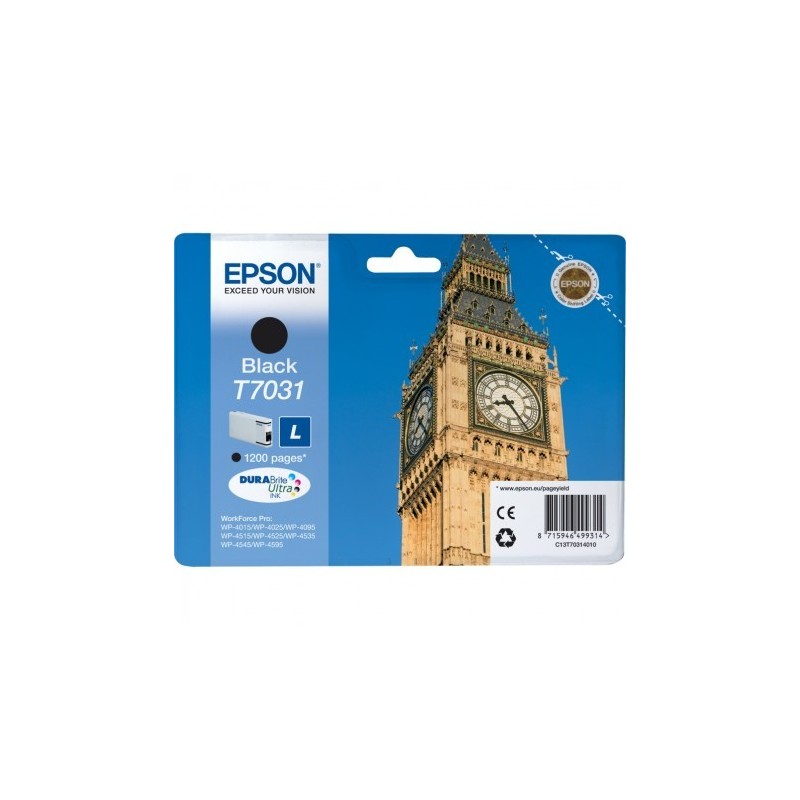 EPSON CARTOUCHE BLACK L 1200 P EPSON CARTOUCHE BLACK L 1200 P