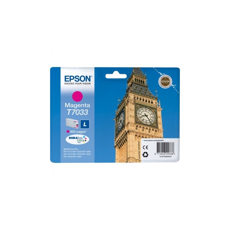EPSON CARTOUCHE MAGENTA L 800 EPSON CARTOUCHE MAGENTA L 800