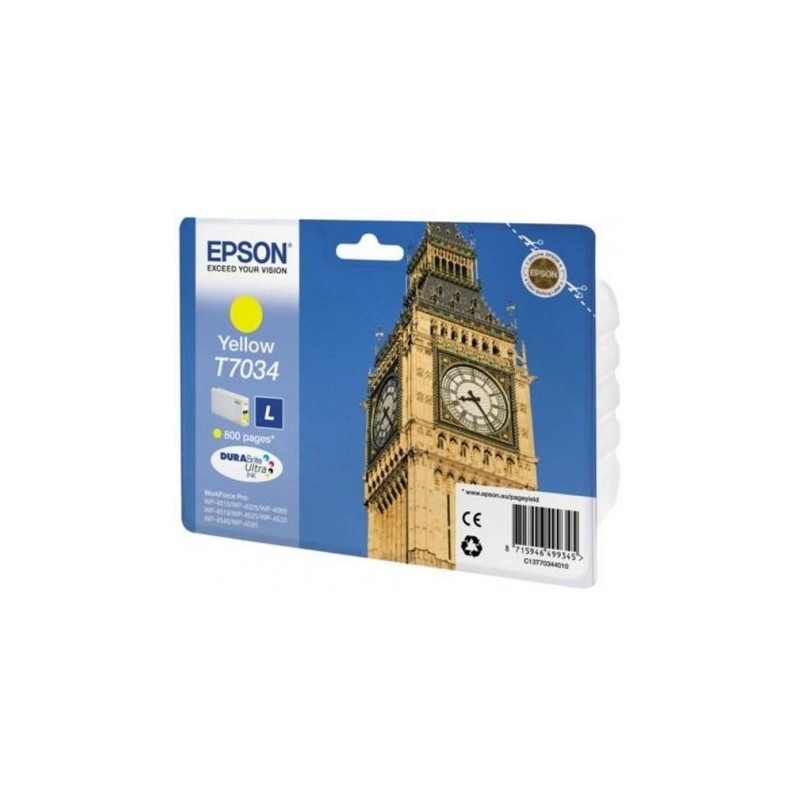 EPSON CARTOUCHE YELLOW L 800 P EPSON CARTOUCHE YELLOW L 800 P